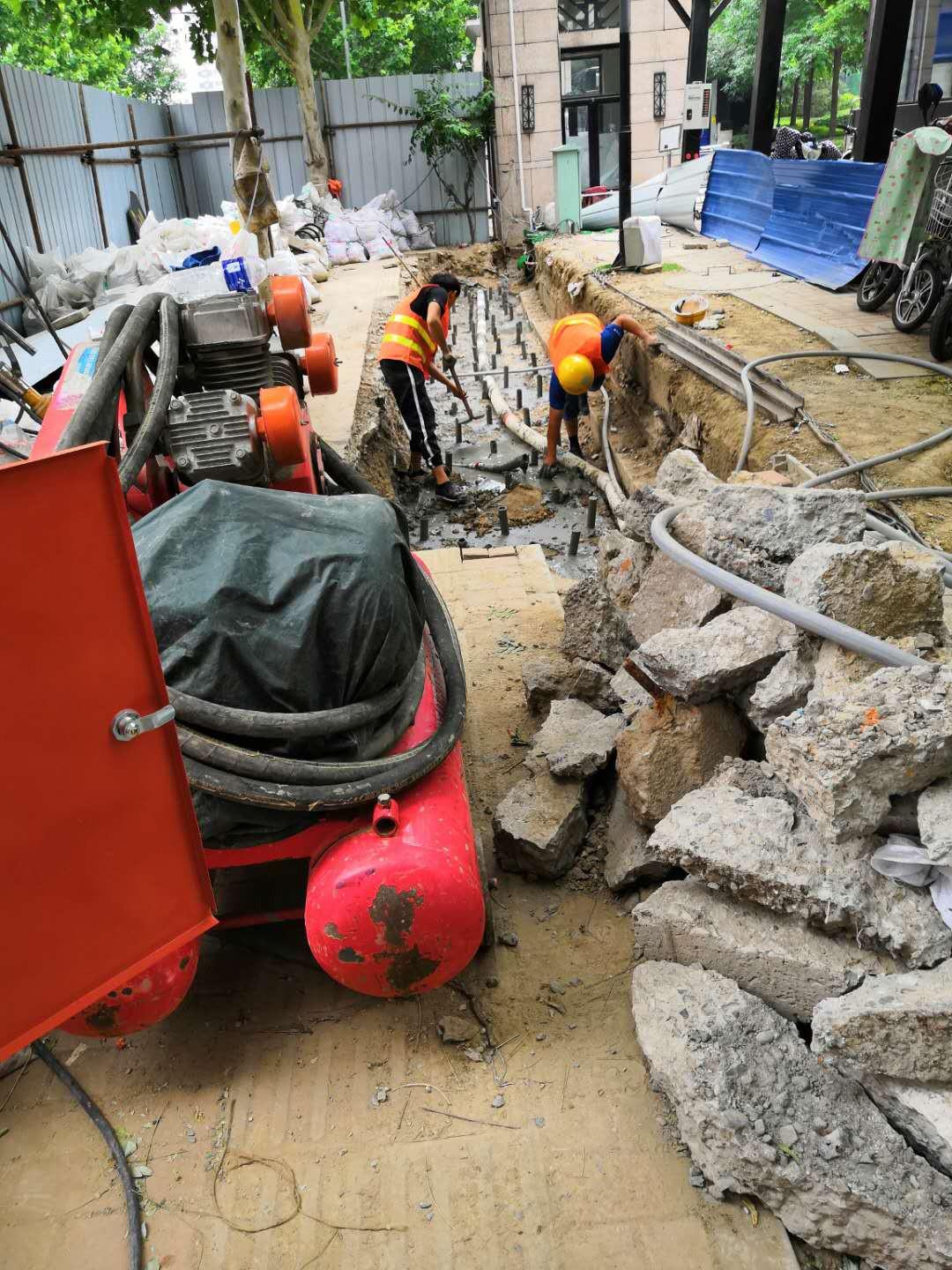 岳池地基加固解决房子的地基下沉问题